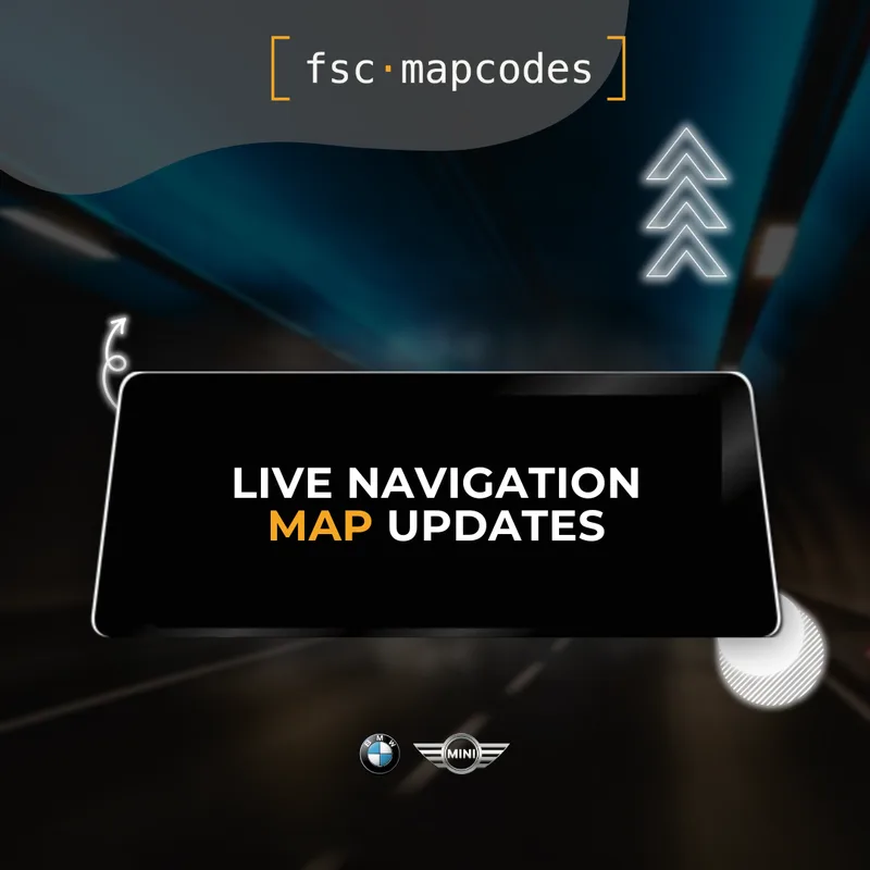 BMW & MINI Navigation Map Update — LIVE