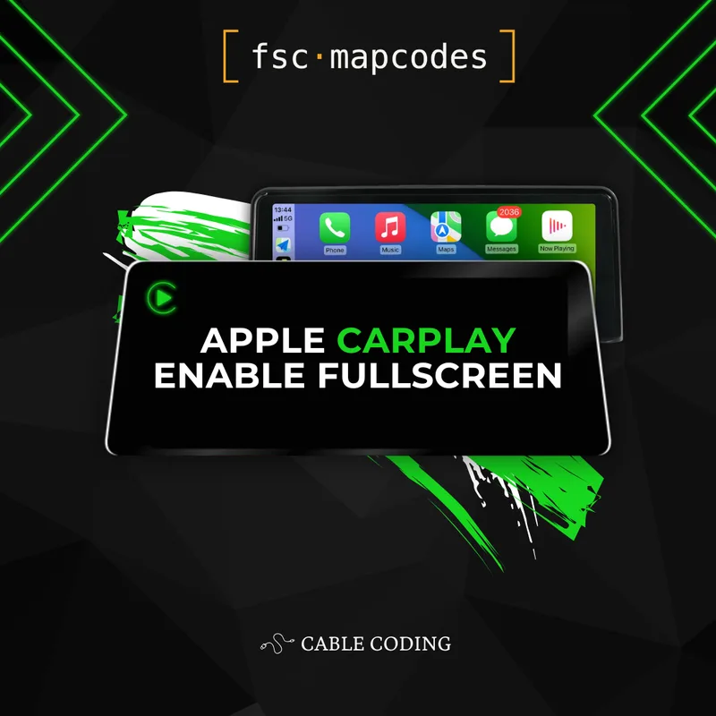 Apple CarPlay — Fullscreen Add-on for EVO ID5/6 - Cable Coding