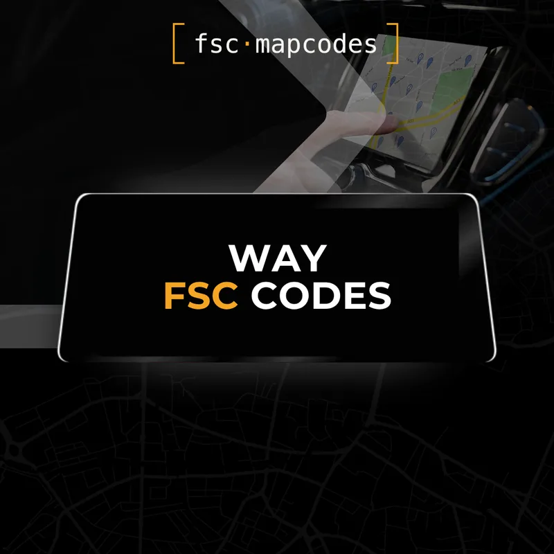 FSC CODES - WAY MAP