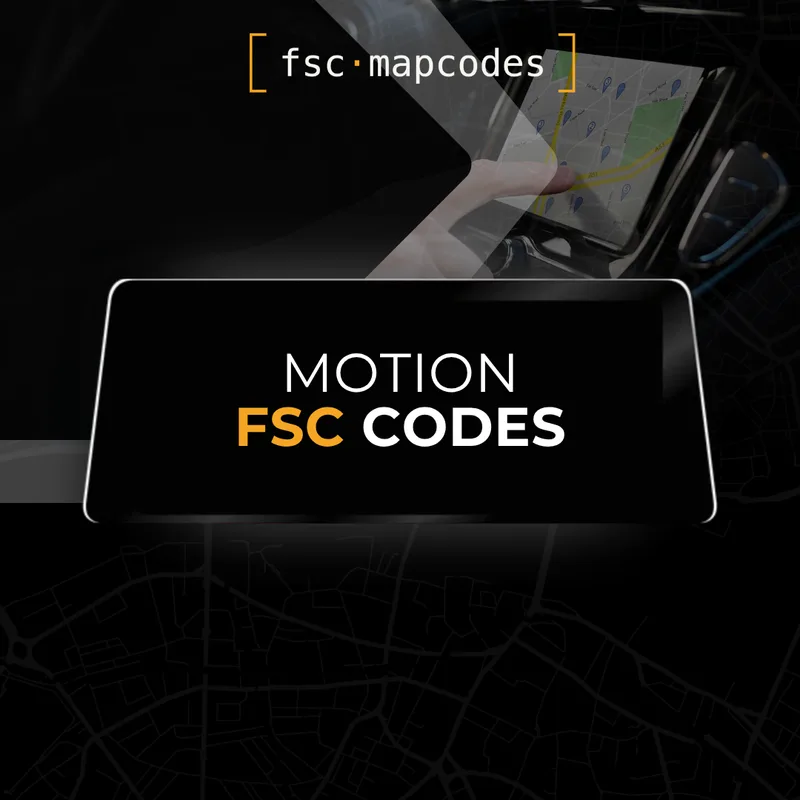FSC CODES - MOTION MAPS